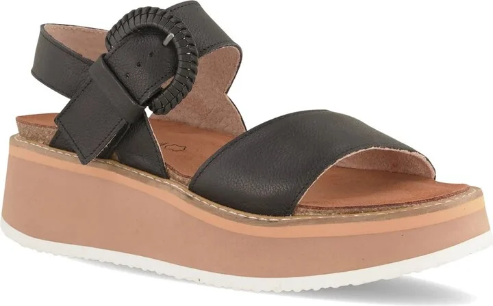 Naot Crepe Wedge Sandal
