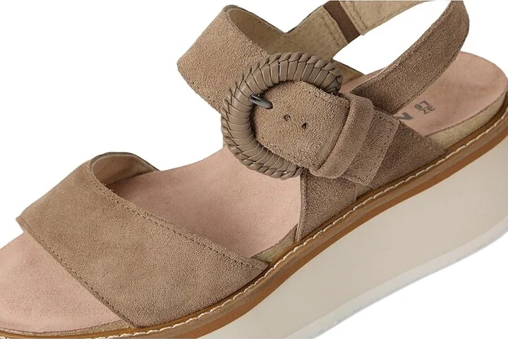 Naot Crepe Women's Shoes Almond Suede : EU 39 (US Women's 8) M, Leather - Image 7