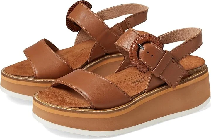 Naot Crepe Women's Shoes Caramel Leather : EU 37 (US Women's 6) M