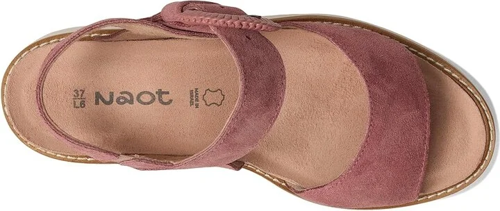 Naot Crepe Women's Shoes Rose Suede : EU 35 (US Women's 4) M, Leather - Image 2