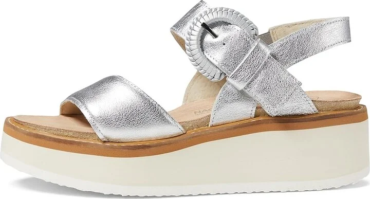 Naot Crepe Women's Shoes Soft Silver Leather : EU 40 (US Women's 9) M - Image 5