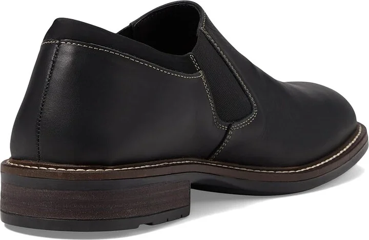 Naot Director Men's Slip on Shoes Black Raven Leather/Black Velvet Nubuck : EU 40 (US Men's 7) M - Image 5