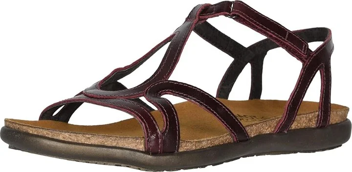 Naot Dorith Women's Sandals Bordeaux Leather : EU 35 (US Women's 4) M - Image 2