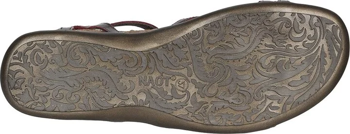 Naot Dorith Women's Sandals Bordeaux Leather : EU 35 (US Women's 4) M - Image 4