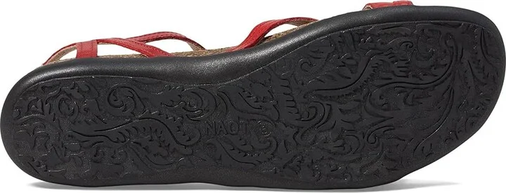 Naot Dorith Women's Sandals Kiss Red Leather : EU 35 (US Women's 4) M - Image 3