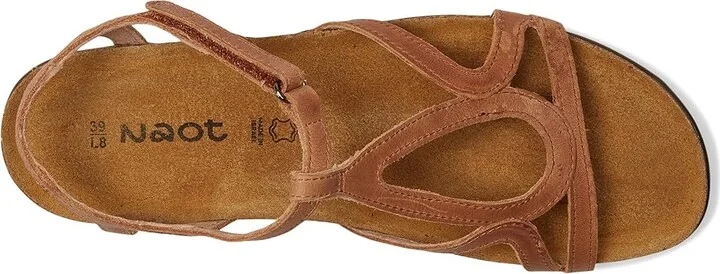 Naot Dorith Women's Sandals Latte Brown Leather : EU 35 (US Women's 4) M - Image 3