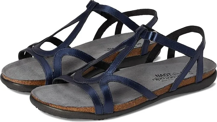 Naot Dorith Women's Sandals Polar Sea Leather : EU 35 (US Women's 4) M
