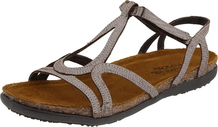 Naot Dorith Women's Sandals Silver Threads Leather : EU 35 (US Women's 4) M - Image 2