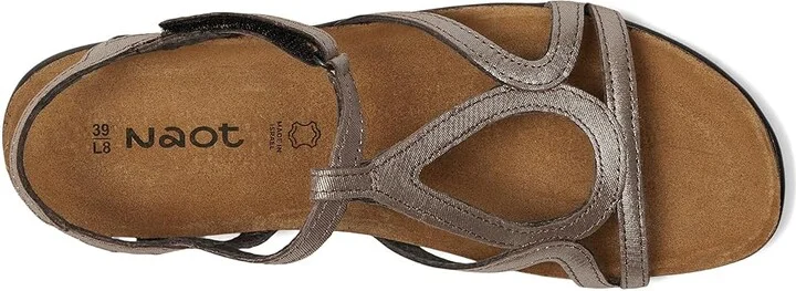 Naot Dorith Women's Sandals Silver Threads Leather : EU 35 (US Women's 4) M - Image 3