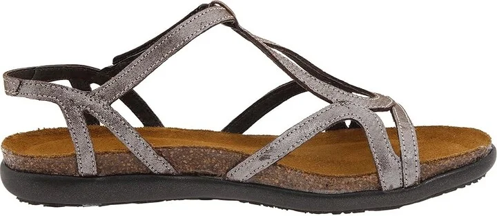 Naot Dorith Women's Sandals Silver Threads Leather : EU 35 (US Women's 4) M - Image 8
