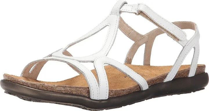 Naot Dorith Women's Sandals White Leather : EU 35 (US Women's 4) M - Image 2