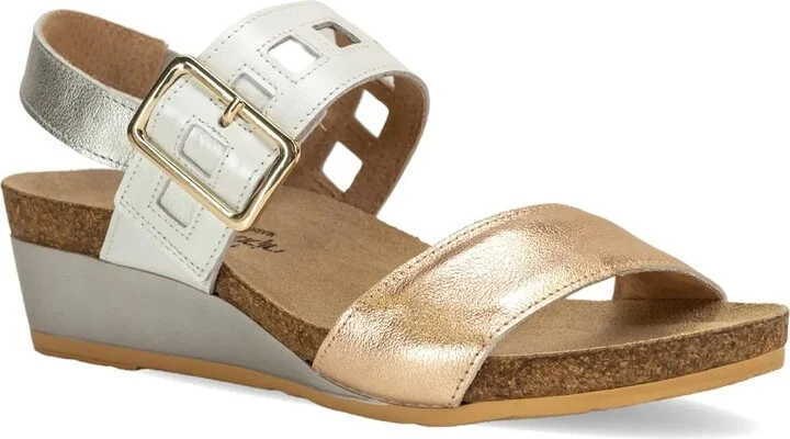 Rose Gold Metallic Leather