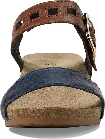 Naot Dynasty Women's Shoes Ink/Chestnut/White Leather Combo : EU 35 (US Women's 4) M - Image 2