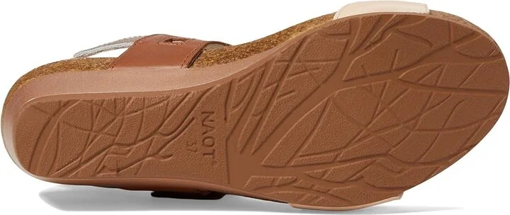 Naot Dynasty Women's Shoes Pale Blush Leather/Caramel Leather/Soft Rose Gold Leather : EU 36 (US Women's 5) M - Image 3