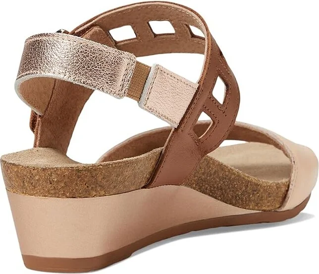 Naot Dynasty Women's Shoes Pale Blush Leather/Caramel Leather/Soft Rose Gold Leather : EU 36 (US Women's 5) M - Image 4