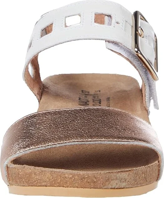 Naot Dynasty Women's Shoes Rose Gold/White Pearl/Silver Leather Combo : EU 35 (US Women's 4) M - Image 5