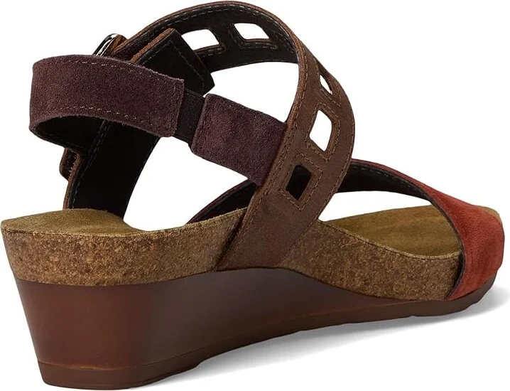 Naot Dynasty Women's Shoes Spice Suede/Antique Brown Suede/Cordovan Suede : EU 37 (US Women's 6) M, Leather - Image 4