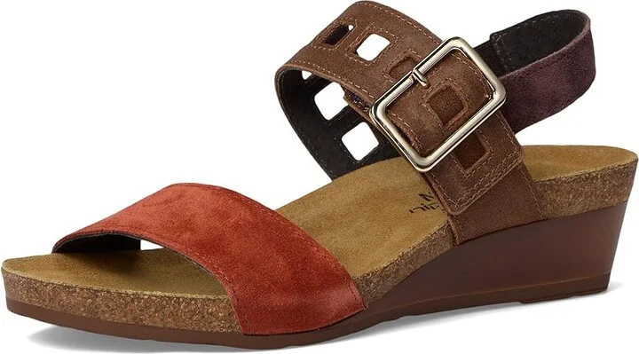 Naot Dynasty Women's Shoes Spice Suede/Antique Brown Suede/Cordovan Suede : EU 37 (US Women's 6) M, Leather - Image 5