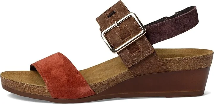 Naot Dynasty Women's Shoes Spice Suede/Antique Brown Suede/Cordovan Suede : EU 37 (US Women's 6) M, Leather - Image 6