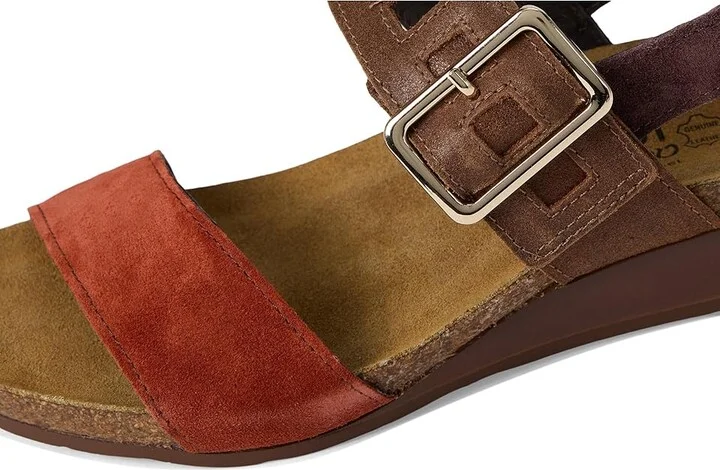 Naot Dynasty Women's Shoes Spice Suede/Antique Brown Suede/Cordovan Suede : EU 37 (US Women's 6) M, Leather - Image 7