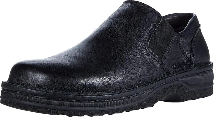 Naot Eiger Men's Slip on Shoes Soft Black Leather : EU 40 (US Men's 7) M - Image 2