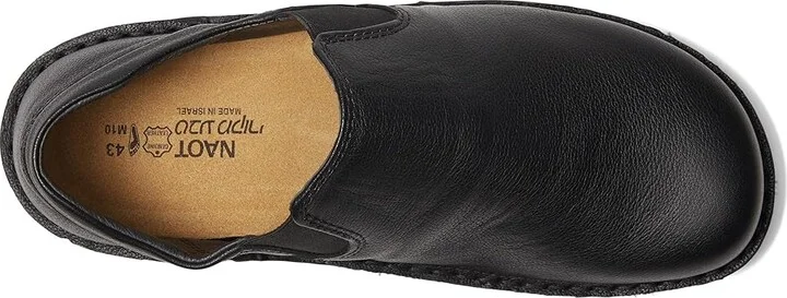 Naot Eiger Men's Slip on Shoes Soft Black Leather : EU 40 (US Men's 7) M - Image 3