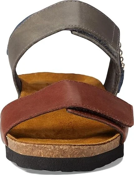 Naot Eliana Women's Shoes Chestnut/Foggy Gray/Ink Leather Combination : EU 37 (US Women's 6) M - Image 2