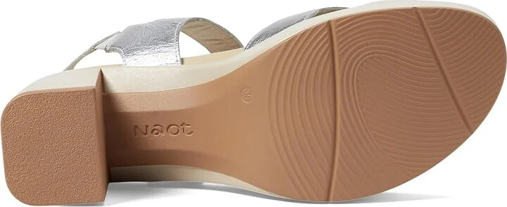 Naot Elite Women's Shoes Soft Silver Leather : EU 37 (US Women's 6) M - Image 3