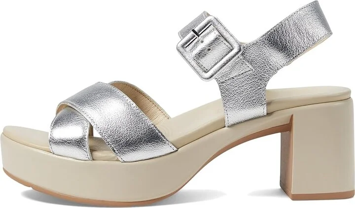 Naot Elite Women's Shoes Soft Silver Leather : EU 37 (US Women's 6) M - Image 5