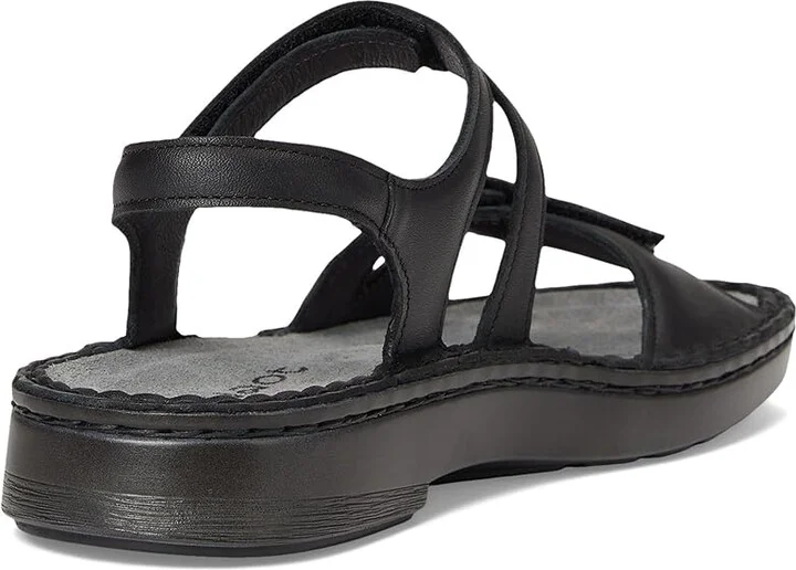 Naot Evora Women's Sandals Jet Black Leather : EU 37 (US Women's 6) M - Image 4