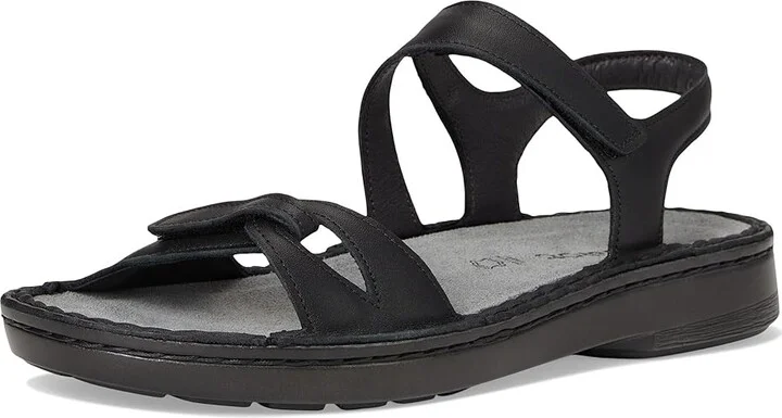 Naot Evora Women's Sandals Jet Black Leather : EU 37 (US Women's 6) M - Image 5