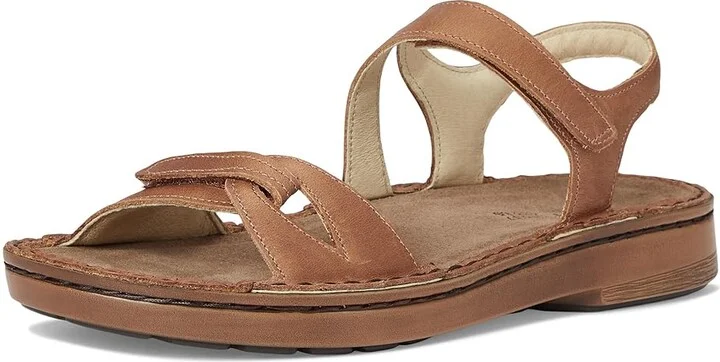 Naot Evora Women's Sandals Latte Brown Leather : EU 40 (US Women's 9) M - Image 5