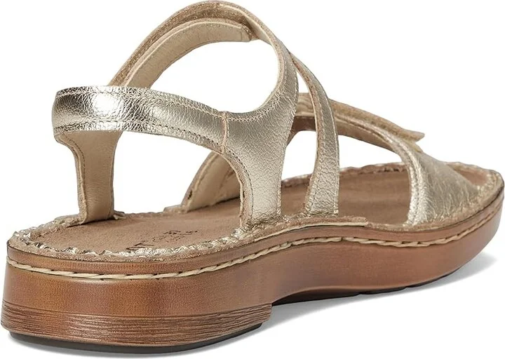 Naot Evora Women's Sandals Radiant Gold Leather : EU 36 (US Women's 5) M - Image 4