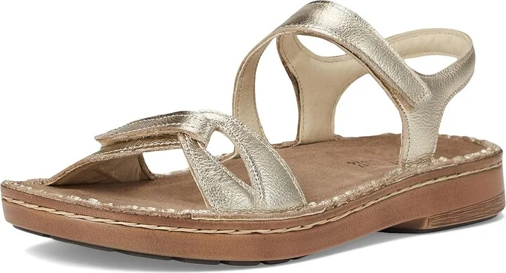 Naot Evora Women's Sandals Radiant Gold Leather : EU 36 (US Women's 5) M - Image 5