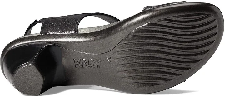 Naot Extant Women's Shoes Metallic Onyx Leather/Black Madras Leather : EU 36 (US Women's 5) M - Image 3