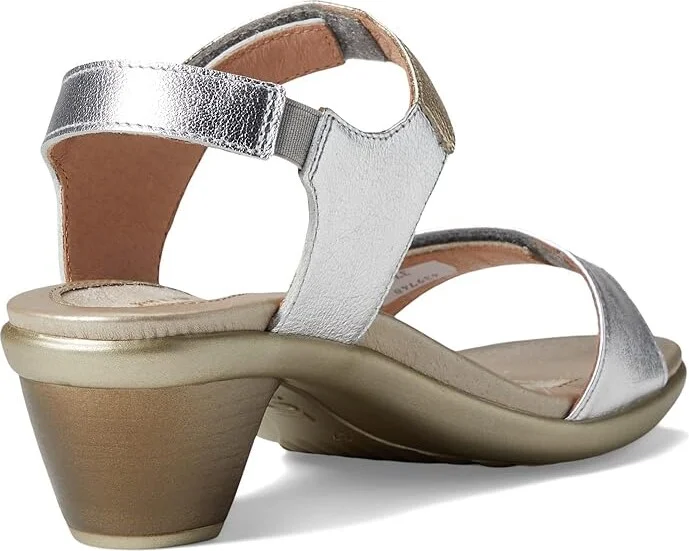 Naot Extant Women's Shoes Soft Silver Leather/Radiant Gold Leather : EU 42 (US Women's 11) M - Image 4