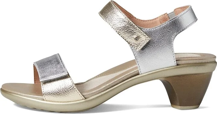 Naot Extant Women's Shoes Soft Silver Leather/Radiant Gold Leather : EU 42 (US Women's 11) M - Image 5