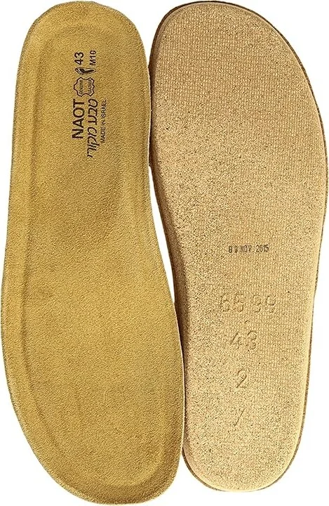 Naot FB02 - Scandinavian Replacement Footbed Men's Insoles Accessories Shoes Natural : EU 47 (US Men's 14) M, Leather - Image 2