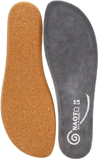 Naot FB19 - Koru Replacement Footbed Women's Insoles Accessories Shoes Grey : EU 35 (US Women's 4) M