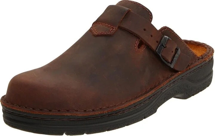 Naot Fiord Men's Slip on Shoes Crazy Horse Leather : EU 41 (US Men's 8) M - Image 2