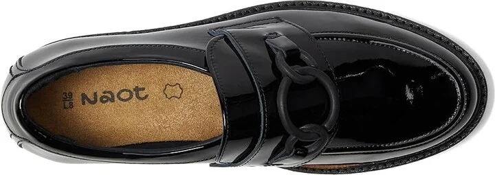 Naot Fremont Women's Flat Shoes Black Patent Leather : EU 40 (US Women's 9) M - Image 2