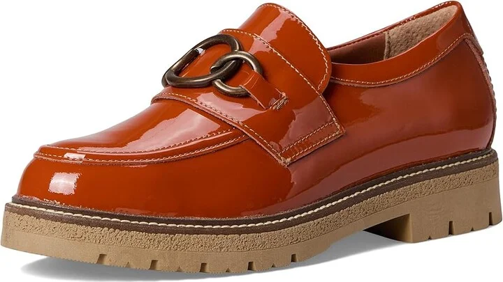 Naot Fremont Women's Flat Shoes Burnt Orange Patent Leather : EU 40 (US Women's 9) M - Image 5