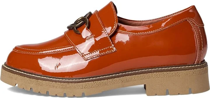 Naot Fremont Women's Flat Shoes Burnt Orange Patent Leather : EU 40 (US Women's 9) M - Image 6