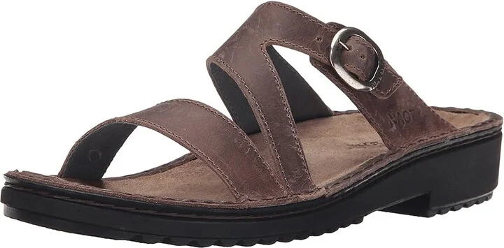 Naot Geneva Women's Sandals Brown Haze Leather : EU 35 (US Women's 4) M - Image 2