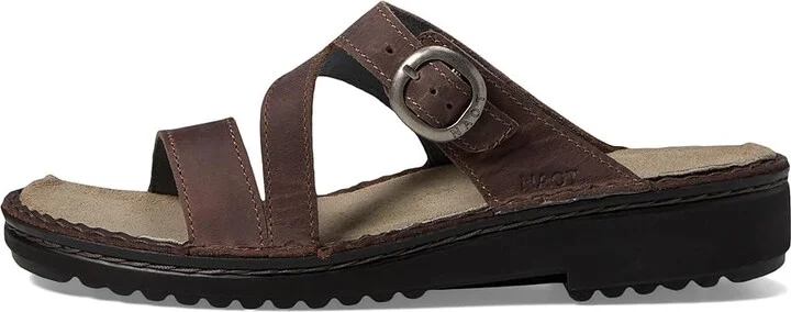 Naot Geneva Women's Sandals Brown Haze Leather : EU 35 (US Women's 4) M - Image 7