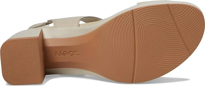 Naot Glamour Women's Shoes Soft Ivory Leather : EU 37 (US Women's 6) M - Image 3