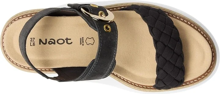 Naot Grove Women's Sandals Charcoal Suede : EU 36 (US Women's 5) M - Image 2