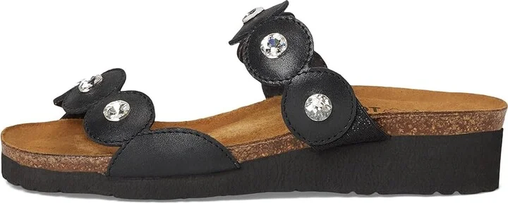 Naot Hailey Women's Sandals Black Shiny Leather : EU 35 (US Women's 4) M - Image 6