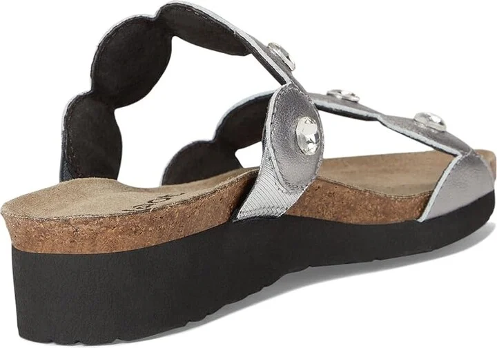 Naot Hailey Women's Sandals Dark Pewter Leather : EU 35 (US Women's 4) M - Image 4