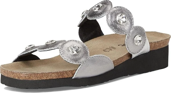Naot Hailey Women's Sandals Dark Pewter Leather : EU 35 (US Women's 4) M - Image 5